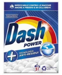 Dash Power skalbimo milteliai, 51 skalbimas