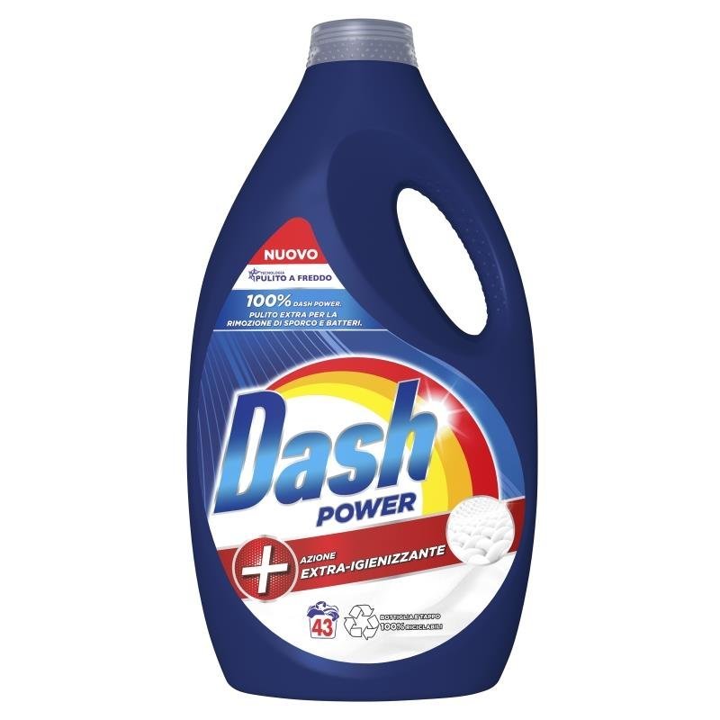 Skalbiklis Dash Power Sanitizing, 43 skalbimai