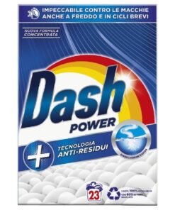 Skalbimo milteliai Dash Power Anti-Residue, 23 skalbimai
