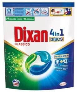 Dixan 4in1 Discs Classico kapsulės skalbimui, 30 vnt.
