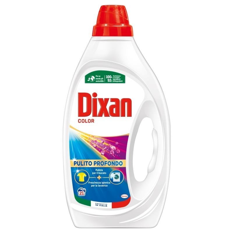 Dixan Color skystas skalbiklis spalvotiems audiniams, 21 skalbimas