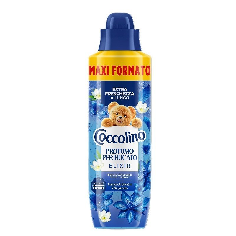 Coccolino Elixir audinių kvapas Campanula & Bergamot, 828 ml