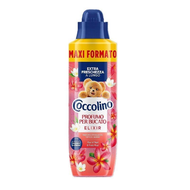 Coccolino Elixir audinių kvapas Tiare Flower, 828 ml