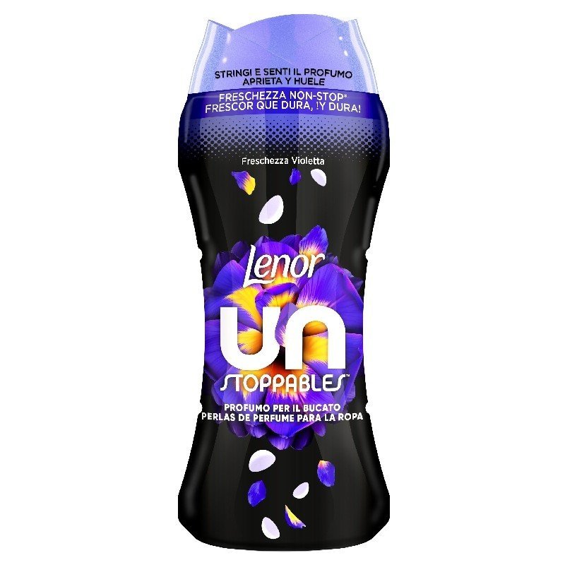 Lenor Unstoppables audinių kvapo granulės Violet, 195 g
