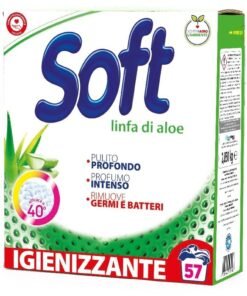 Soft skalbimo milteliai Aloe, 57 skalbimai