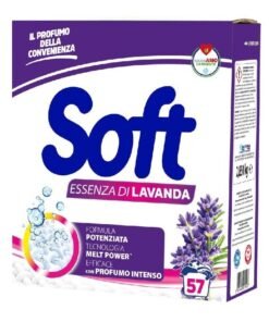 Soft skalbimo milteliai Lavanda, 57 skalbimai
