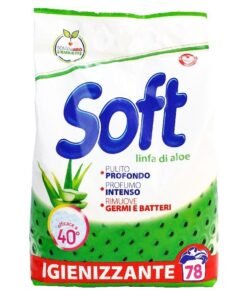 Soft skalbimo milteliai Aloe, 78 skalbimai