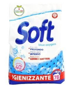 Soft skalbimo milteliai Blue Oxygen, 78 skalbimai