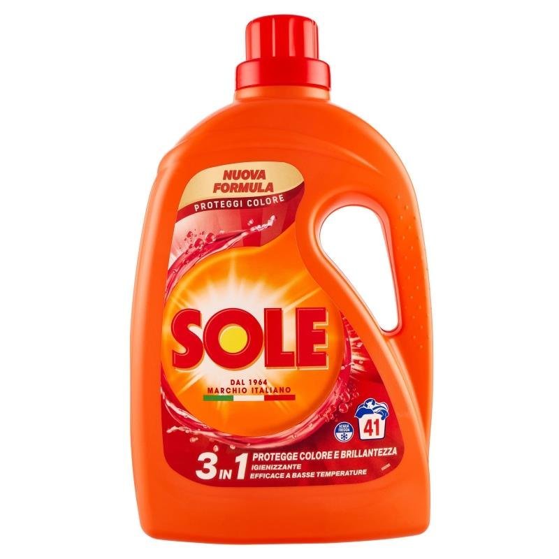 Sole skalbimo skystis spalvotiems audiniams 3in1, 41 skalbimai