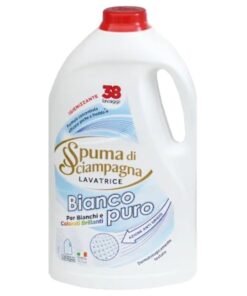 Spuma di Sciampagna skalbimo skystis baltiems audiniams Bianco Puro, 38 skalbimai