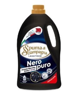 Spuma di Sciampagna skalbimo skystis tamsiems audiniams Nero Puro, 38 skalbimai