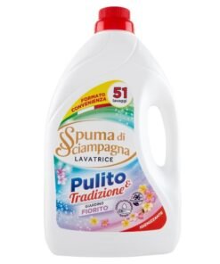Spuma di Sciampagna skalbimo skystis Pulito & Tradizione Garden Flower, 51 skalbimai