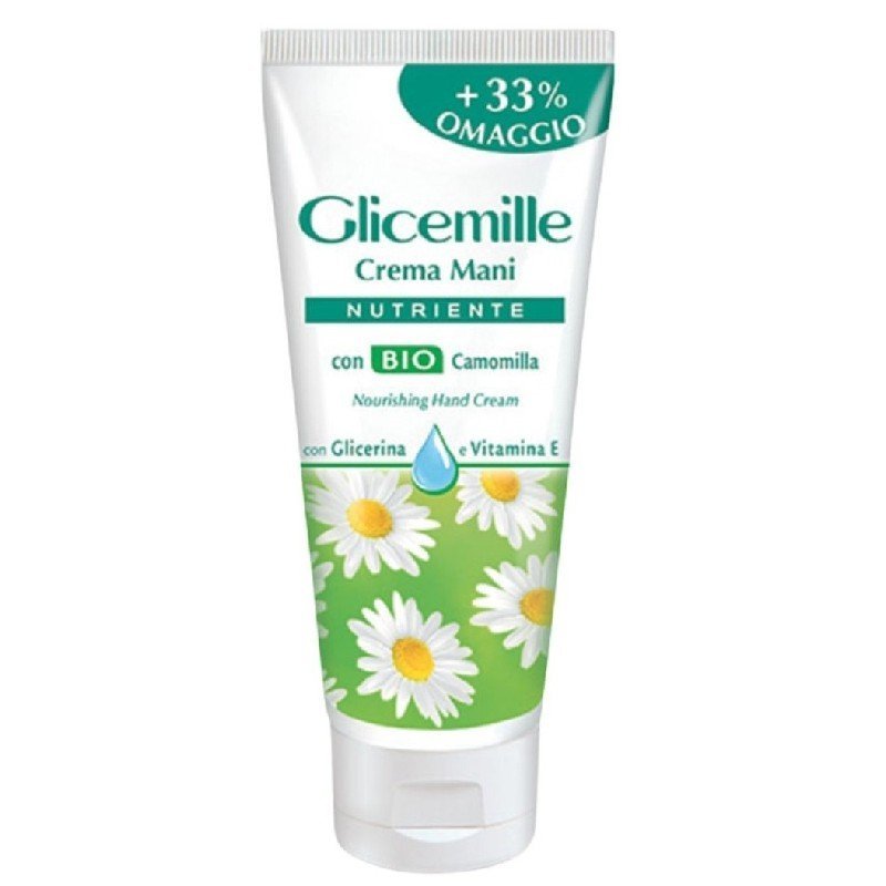 Glicemille maitinamasis rankų kremas su ramunėlėmis ir vitaminu E, 100 ml