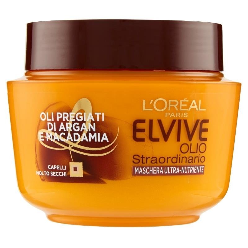 L'Oréal Paris Elvive Extraordinary Oil maitinamoji plaukų kaukė, 300 ml