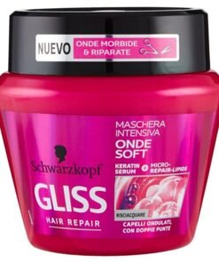 Schwarzkopf Gliss Hair Repair Soft Wave plaukų kaukė, 300 ml