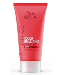 Wella Invigo Color Brilliance plaukų kaukė storiems dažytiems plaukams, 30 ml