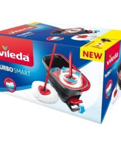 Vileda Turbo Smart grindų valymo sistema (mopas + kibiras su išgręžimo mechanizmu)