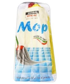 Sonda Mop atsarginė grindų šluota su geltonais pluoštais