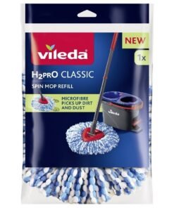 Vileda H2Pro SpinMop keičiamas mopas (mikropluoštas)