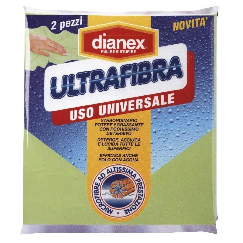 Dianex ultramikropluošto šluostės universalios, 36 × 40 cm, 2 vnt.