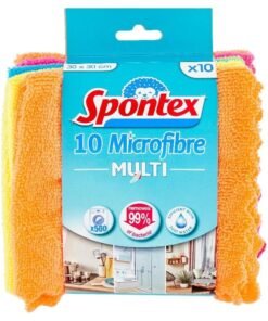 Spontex mikropluošto šluostės, 10 vnt.