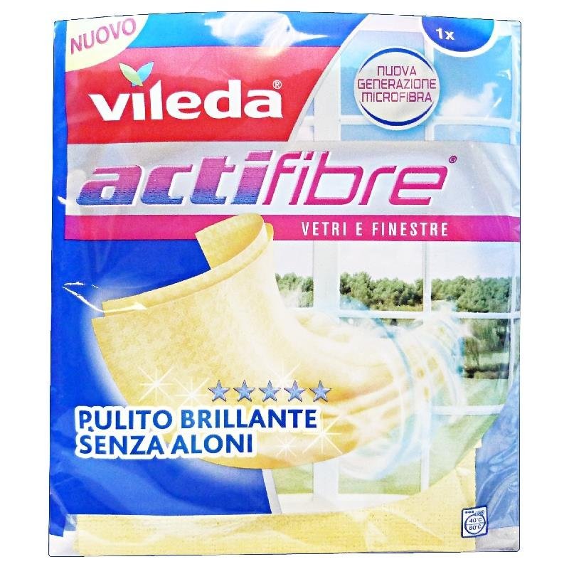 Vileda Actifibre mikropluošto šluostė langams ir stiklui