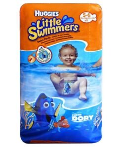 Huggies Little Swimmers maudymosi sauskelnės-kelnaitės 5–6, 12–18 kg, 11 vnt.