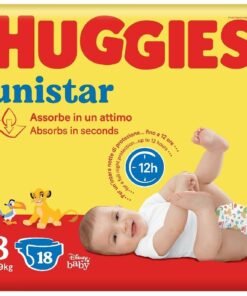 Huggies Unistar kūdikių sauskelnės (įvairios)
