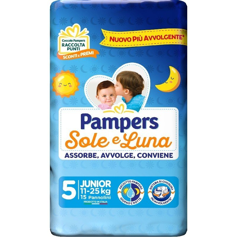 Pampers Sole e Luna kūdikių sauskelnės (įvairios) - Image 3