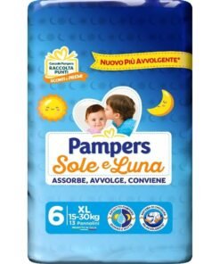 Alternative view of Pampers Sole e Luna kūdikių sauskelnės (įvairios)
