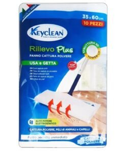 Keyclean Rilievo Plus dulkių surinkimo šluostės, 10 vnt., 35 × 60 cm