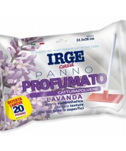 Irge Casa Panno Profumato Lavanda dulkių surinkimo šluostės, 20 vnt., 22.5 × 38 cm