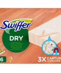 Swiffer Dry dulkių surinkimo šluostės grindims, 16 vnt.