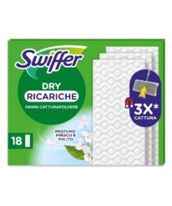 Swiffer Dry Ricariche dulkių surinkimo šluostės, 18 vnt.