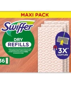 Swiffer Dry dulkių surinkimo šluostės grindims, 36 vnt.