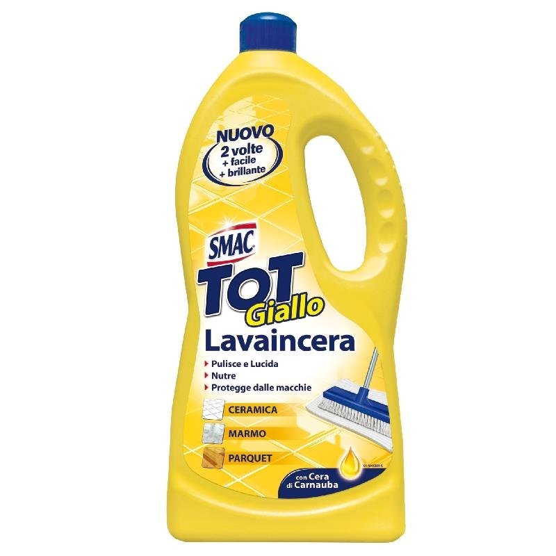 Smac Tot Giallo Lavaincera grindų valiklis su vašku, 1000 ml