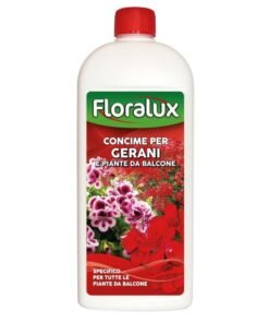 Skystos trąšos pelargonijoms ir balkoninėms gėlėms Floralux, 1 l