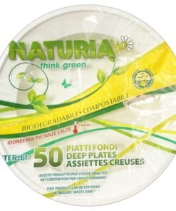 Alternative view of Naturia Bio vienkartinės lėkštės (įvairios)