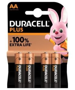 Duracell Alkaline Plus baterijos (įvairios)