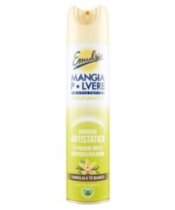 Emulsio MangiaPolvere Profumato paviršių poliravimo priemonė Vanilė ir Baltosios arbatos aromato, 300 ml
