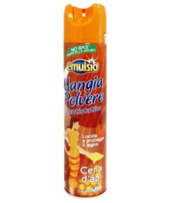 Emulsio MangiaPolvere medienos poliravimo priemonė su bičių vašku, 300 ml