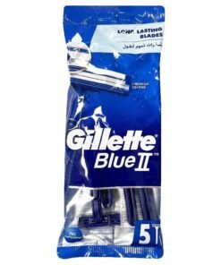 Gillette Blue II vienkartiniai skutuvai, 5 vnt.