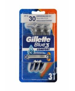 Gillette Blue3 Comfort vienkartiniai skutuvai, 3 vnt.
