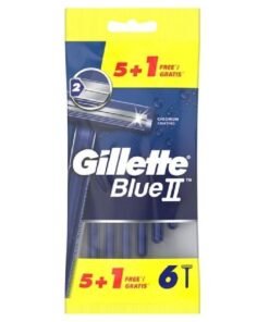 Gillette Blue II vienkartiniai skutuvai, 6 vnt.