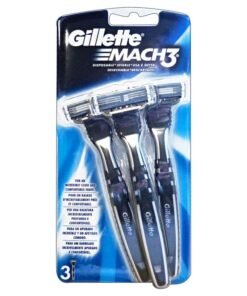 Gillette Mach3 vienkartiniai skutuvai, 3 vnt.