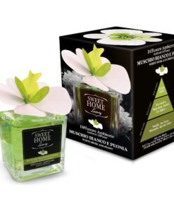 Sweet Home White Musk & Peony namų kvapas su lazdelėmis, 150 ml