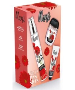 Nani Red Passion dovanų rinkinys kūno ir rankų priežiūrai