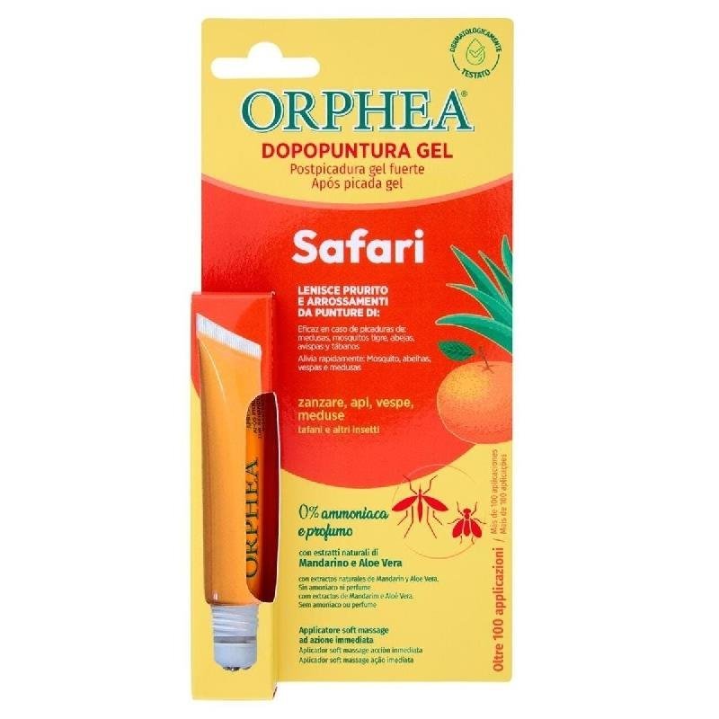 Orphea Safari gelis po vabzdžių įkandimų, 10 ml