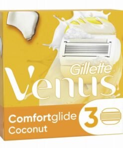 Gillette Venus Comfortglide Coconut skutimosi peiliukų papildymas, 3 vnt.