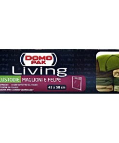 Domopak Living drabužių laikymo maišai megztiniams ir džemperiams, 43×50 cm, 5 vnt